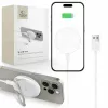 Tech-Protect QI15W-A33 induktív töltő MagSafe és állvány funkcióval, USB-A / USB-C kábellel - fehér