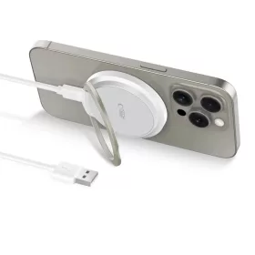 Tech-Protect QI15W-A33 induktív töltő MagSafe és állvány funkci�-5906302308330 1 kép