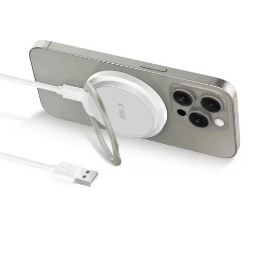 Tech-Protect QI15W-A33 induktív töltő MagSafe és állvány funkci�-5906302308330 1 kép