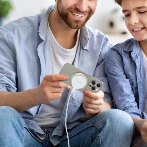 Tech-Protect QI15W-A33 induktív töltő MagSafe és állvány funkci�-5906302308330 6 kép