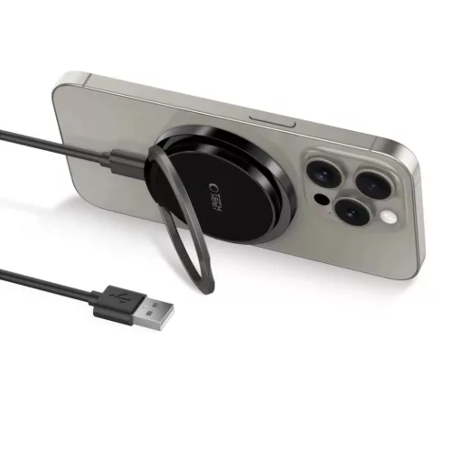 Tech-Protect QI15W-A33 induktív töltő MagSafe-el és állvánnyal U-5906302308347 1 kép