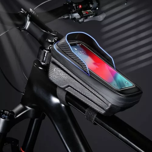 Tech-Protect V2 biciklis táska 1l kapacitással - fekete-5906302308408 2 kép