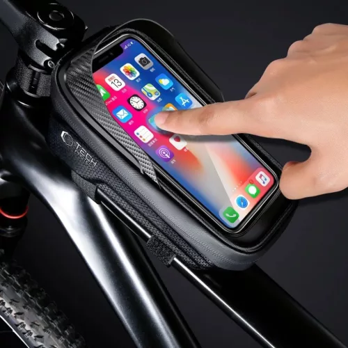 Tech-Protect V2 biciklis táska 1l kapacitással - fekete-5906302308408 4 kép