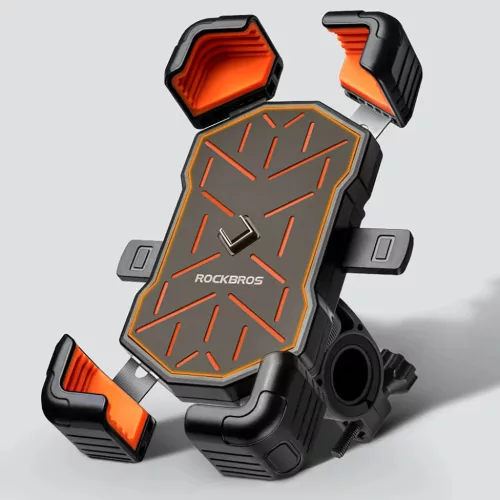 Rockbros HW-117 kormányra rögzíthető telefontartó fekete és nara-5907769390296 8 kép