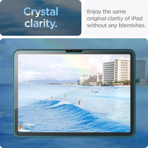 Spigen Glas.tR EZ Fit edzett üvegfólia az iPad Air 11" 6/7 2024-2026-8809971227384 2 kép