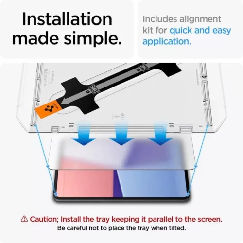 Spigen Glas.tR EZ Fit üvegfólia iPad Pro 13'' 2024-8809971227339 3 kép