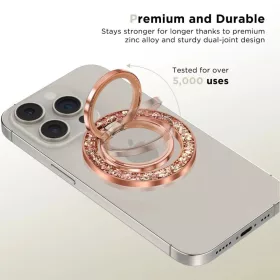 Tech-Protect MMR200 mágneses tartó / gyűrű MagSafe - rózsaszín k-5906302308774 2 kép