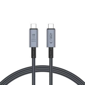 Tech-Protect UltraBoost Max USB-C 4.0 / USB-C 4.0 PD kábel 240W 8K 40-5906302308989 1 kép