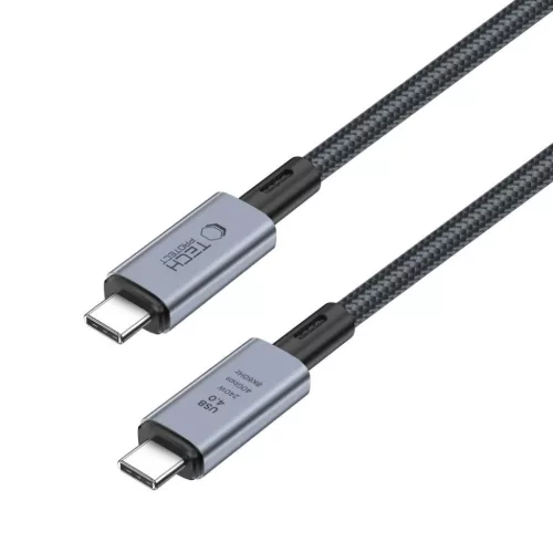Tech-Protect UltraBoost Max USB-C 4.0 / USB-C 4.0 PD kábel 240W 8K 40-5906302308989 4 kép