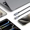 Tech-Protect UltraBoost Max USB-C 4.0 / USB-C 4.0 PD kábel 240W 8K 40-5906302308989 5 kép
