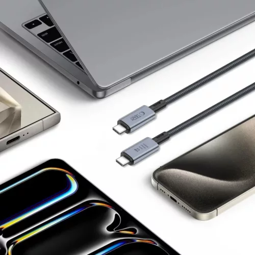 Tech-Protect UltraBoost Max USB-C 4.0 / USB-C 4.0 PD kábel 240W 8K 40-5906302308989 5 kép