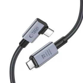 Tech-Protect UltraBoost Max L USB-C 4.0 (egyenes) / USB-C 4.0 (szögle-5906302309252 2 kép