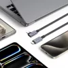 Tech-Protect UltraBoost Max L USB-C 4.0 (egyenes) / USB-C 4.0 (szögle-5906302309252 4 kép