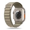 Tech-Protect Nylon Pro szíj Apple Watch 4 / 5 / 6 / 7 / 8 / 9 / SE / Ultra 1 / 2 (42/44/45/49 mm) - Titanium Olive