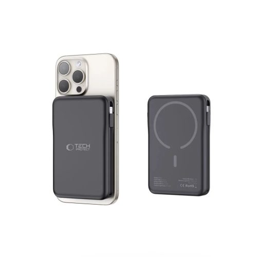 Tech-Protect LifeMag PB31 Powerbank MagSafe kompatibilis 10000mAh 15W -5906302309269 5 kép