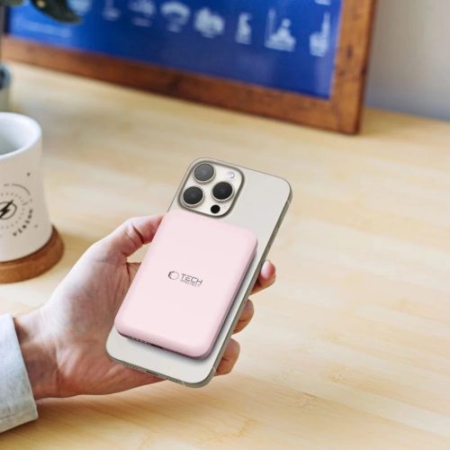 Tech-Protect LifeMag PB10 Powerbank MagSafe 5000mAh 15W USB-C port - r-5906302309528 8 kép