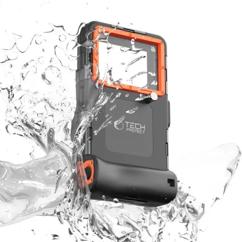 Tech-Protect Vízálló Tok IPX8 okostelefonokhoz 4.7-6.7" - fekete é-5906302310234 3 kép