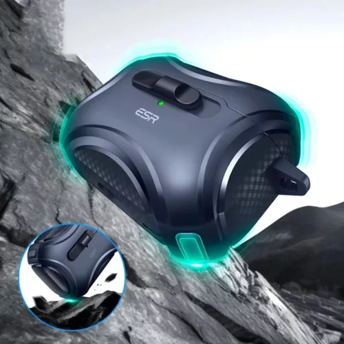 ESR Cyber Flicklock Halolock MagSafe tok Airpods Pro 1 / 2 - Kék-4894240195291 5 kép