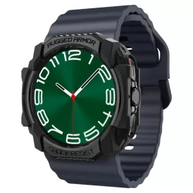  Samsung Galaxy Watch Ultra 2024/2025 (47mm) Matt Fekete Spigen Rugged-8809971232999 1 kép