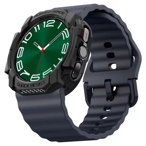  Samsung Galaxy Watch Ultra 2024/2025 (47mm) Matt Fekete Spigen Rugged-8809971232999 9 kép