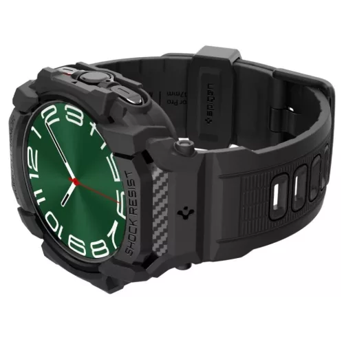  Samsung Galaxy Watch Ultra 2024/2025 (47mm) Matt Fekete Spigen Rugged-8809971233002 9 kép