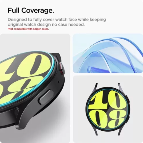 Spigen Glas.tR EZ Fit edzett üveg Samsung Galaxy Watch 7 (40 mm) - 2 -8809971233569 6 kép