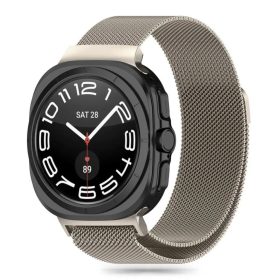   Tech-Protect MilaneseBand Samsung Galaxy Watch Ultra (47mm) szíj – Bézs