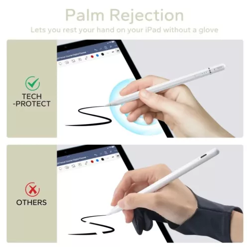 Tech-Protect Digital Magnetic Stylus Pen 3 mágneses iPad tablethez - -5906302309719 8 kép