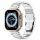 Tech-Protect Stainless Pro szíj Apple Watch 4 / 5 / 6 / 7 / 8 / 9 / SE / Ultra 1 / 2 (42 / 44 / 45 / 49 mm) - Ezüst