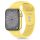 Tech-Protect Szilikon Szíj Apple Watch 4 / 5 / 6 / 7 / 8 / 9 / SE / Ultra 1 / 2 (42 / 44 / 45 / 49 mm) - Sárga