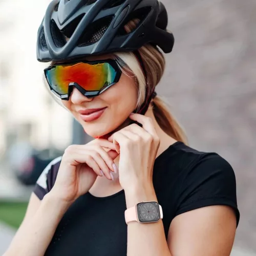 Tech-Protect szilikonszíj Apple Watch 4 / 5 / 6 / 7 / 8 / 9 / SE / Ul-5906302310036 4 kép