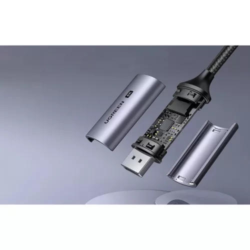 Ugreen CM556 kábel USB-C és DisplayPort 8K csatlakozókkal, 3 m hoss-6941876228393 7 kép