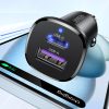 Ugreen EC305 USB-C + USB autós töltő, 30W (fekete)-6941876228454 1 kép