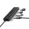 HUB Ugreen CM219 25851 with 4 USB-A 3.0 ports and USB-A 3.0 cable 15cm-6941876228515 2 kép