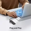 HUB Ugreen CM219 25851 with 4 USB-A 3.0 ports and USB-A 3.0 cable 15cm-6941876228515 6 kép