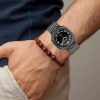 Tech-Protect Stainless szíj Samsung Galaxy Watch Ultra (47mm) - Feket-5906302312399 3 kép