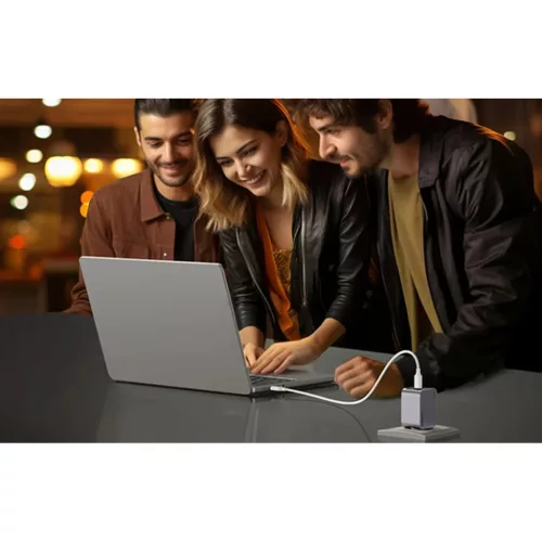 Ugreen Nexode Pro hálózati töltő, USB + 2x USB-C, 65W + USB-C káb-6941876228713 6 kép