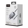 Ugreen Nexode Pro 100W hálózati töltő, GaN, USB + 2x USB-C (szürk-6941876228744 3 kép