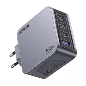   Ugreen Nexode Pro 160W fali töltő, GaN, USB + 3x USB-C (szürke)