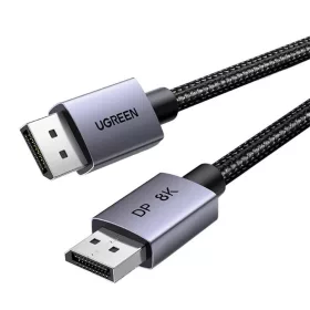   DisplayPort 1.4 kábel Ugreen DP120, 8K 60Hz, 32.4Gbps, 1m (fekete)