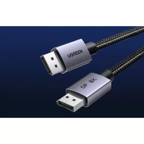 DisplayPort 1.4 Ugreen DP120 kábel, 8K 60Hz, 32,4Gbps, 3m (fekete)-6941876229062 5 kép