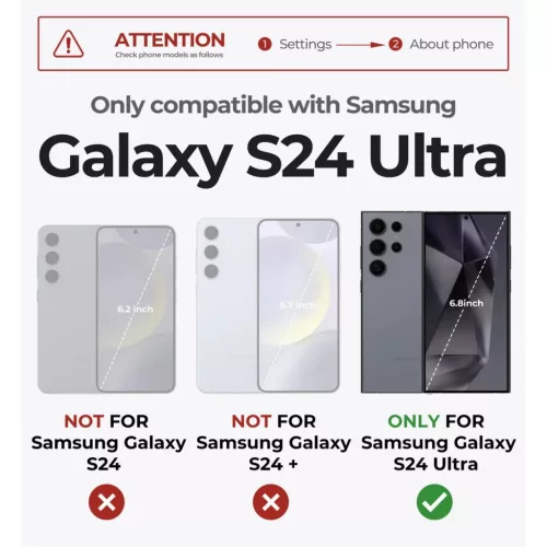Samsung Galaxy S24 Ultra Dexnor 360 ütésálló tok kihajtható állv-6975582706975 4 kép