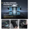 iPhone 16 Dexnor Magsafe 360 tok, kihajtható állvánnyal, fekete üt-6977140258872 5 kép