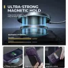 iPhone 16 Dexnor Magsafe 360 tok, kihajtható állvánnyal, lila üté-6977140258834 2 kép