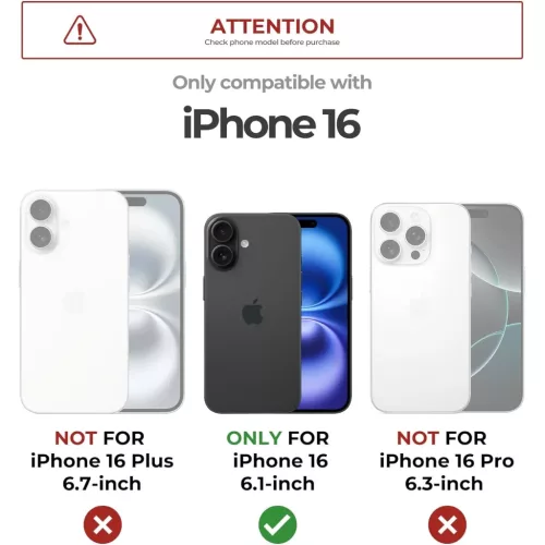 iPhone 16 Dexnor Magsafe 360 tok, kihajtható állvánnyal, lila üté-6977140258834 7 kép