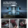 iPhone 16 Pro Dexnor Magsafe 360 tok, kihajtható állvánnyal, piros -6977140258728 5 kép