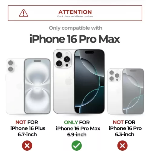  iPhone 16 Pro Max Kék 360 ütéssálló Dexnor Magsafe tok, kihajtha-6977140258711 7 kép
