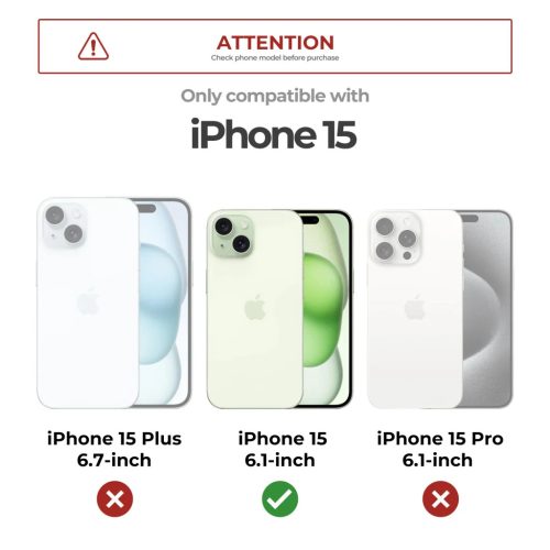 iPhone 15 Dexnor Magsafe 360 tok, kihajtható állvánnyal, zöld üt�-6977140258490 7 kép