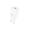 FONENG fali töltő EU68 18W 1xUSB QC3.0 + kábel USB-C Fehér-6978806100276 3 kép