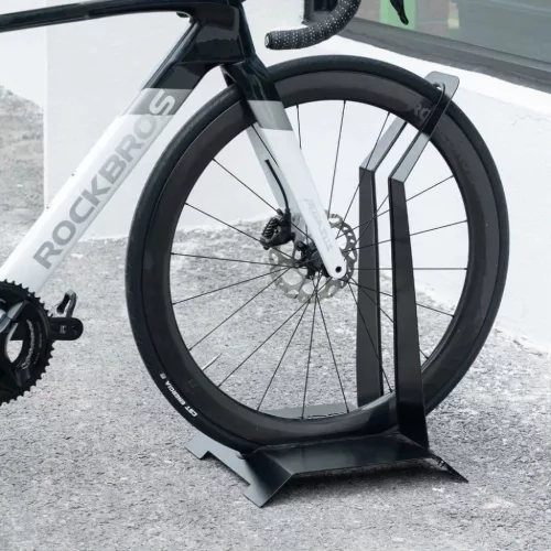Rockbros HS-013L acél kerékpártartó állvány, fekete-5907769389818 3 kép